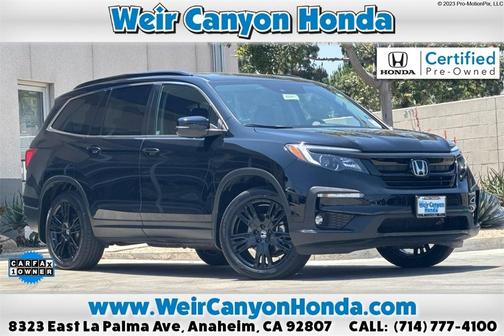 2022 Honda Pilot Special Edition
