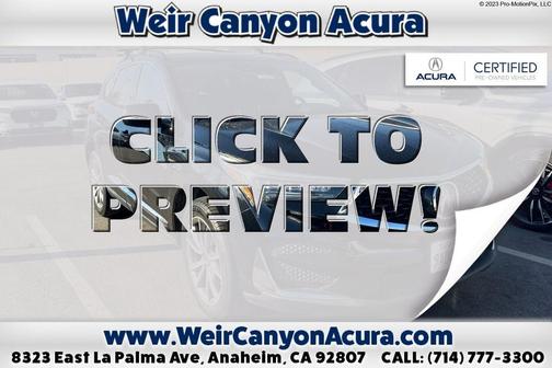 Black 2019 Acura RDX Technology Package