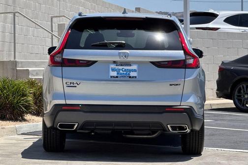 Solar Silver Metallic 2026 Honda CR-V Hybrid Sport-L