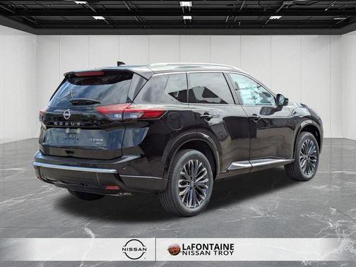 Black 2026 Nissan Rogue Platinum