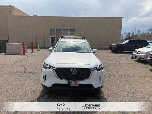 Rhodium White Metallic 2024 Mazda CX-90 3.3 Turbo Select