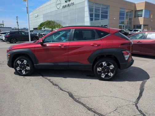 Red Metallic 2025 Hyundai KONA SEL