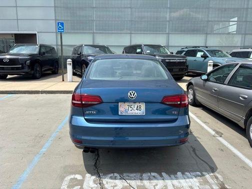 Silk Blue Metallic 2017 Volkswagen Jetta 1.4T S