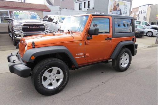 Orange Mango Tango Pearl 2011 Jeep Wrangler Sport