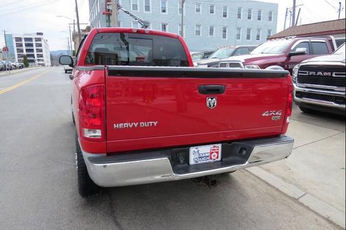 Red 2006 Dodge Ram 2500 Laramie Quad Cab
