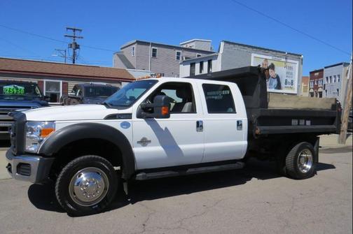 Oxford White 2012 Ford F-450 4X4 4dr Crew Cab 176.2 200.2 in. WB