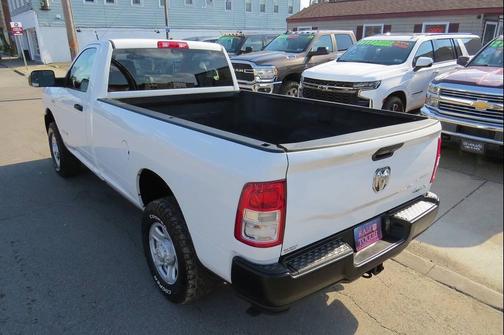 Bright White Clearcoat 2019 RAM 3500 Tradesman Regular Cab 4x4 8' Box