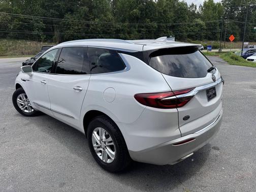 White Frost Tricoat 2019 Buick Enclave Essence