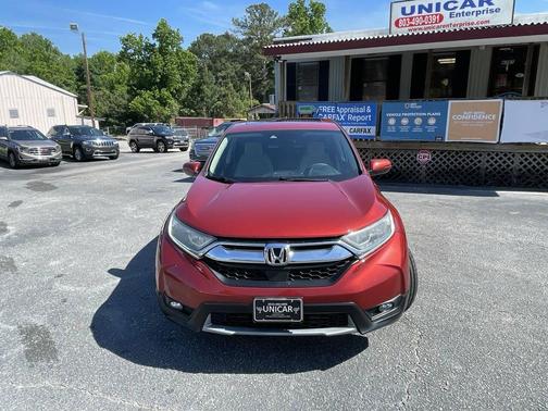 Red 2019 Honda CR-V EX