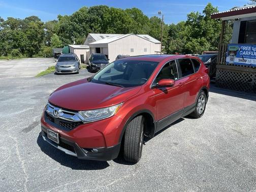Red 2019 Honda CR-V EX