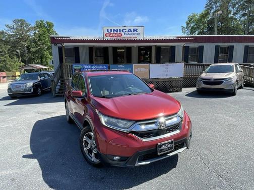 Red 2019 Honda CR-V EX