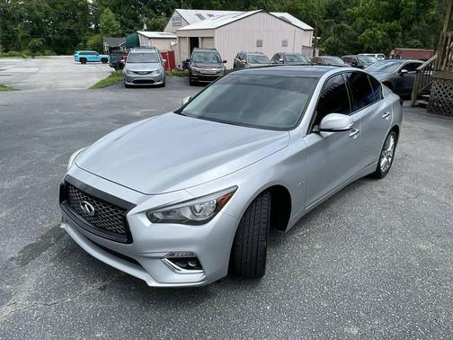 Liquid Platinum 2019 INFINITI Q50 3.0t LUXE