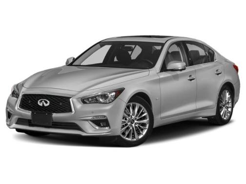 Liquid Platinum 2019 INFINITI Q50 3.0t LUXE Sedan