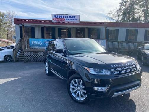 Black 2014 Land Rover Range Rover Sport Supercharged HSE