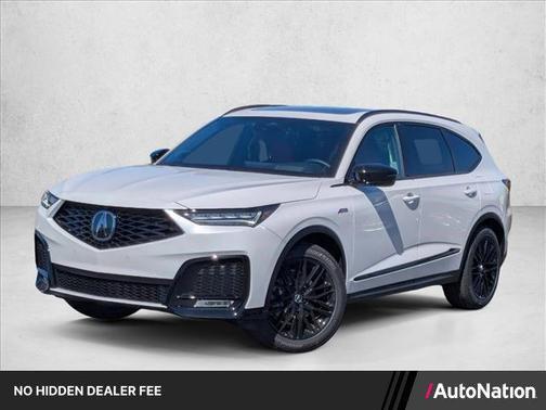 Platinum White Pearl 2026 Acura MDX A-SPEC Advance Package