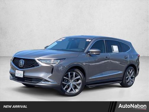 Silver/Gray 2024 Acura MDX Technology Package