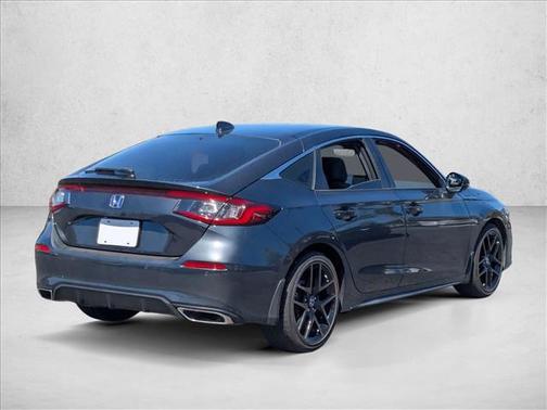 Meteorite Gray Met 2023 Honda Civic Sport Touring