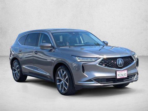 Liquid Carbon Metallic 2023 Acura MDX Technology Package