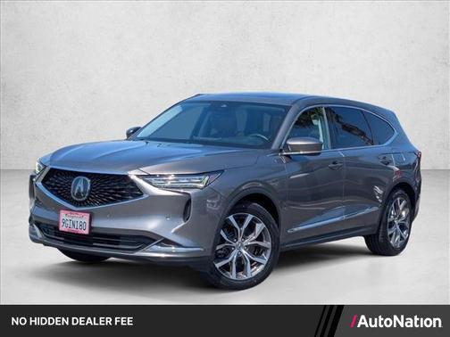Liquid Carbon Metallic 2023 Acura MDX Technology Package