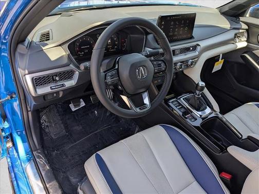 Double Apex Blue Pearl 2026 Acura Integra FWD A-Spec with Technology