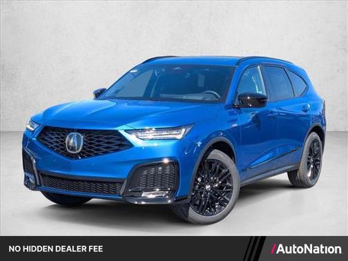 Double Apex Blue Pearl 2026 Acura MDX A-SPEC Advance Package
