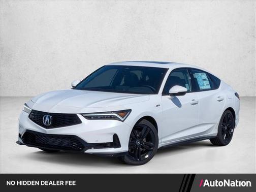 Platinum White Pearl 2026 Acura Integra FWD A-Spec with Technology
