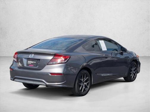 Modern Steel Metallic 2015 Honda Civic LX