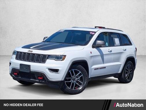 Bright White Clearcoat 2019 Jeep Grand Cherokee Trailhawk