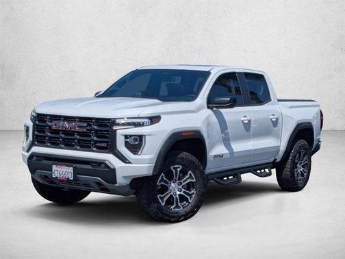Summit White 2023 GMC Canyon AT4