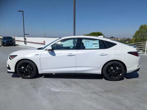 Platinum White Pearl 2026 Acura Integra FWD A-Spec