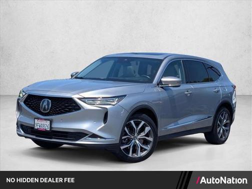 Lunar Silver Metallic 2023 Acura MDX Technology Package