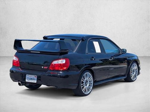 Obsidian Black Pearl 2007 Subaru Impreza WRX Sti