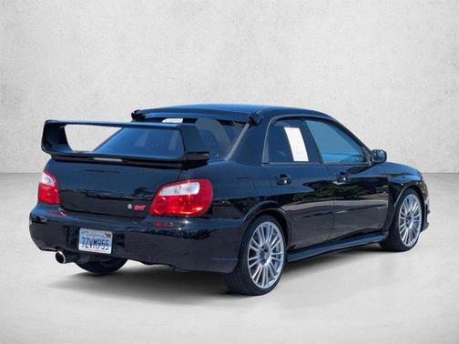 Obsidian Black Pearl 2007 Subaru Impreza WRX Sti