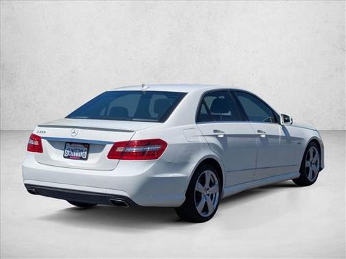 Arctic White 2012 Mercedes-Benz E-Class E 350 Luxury