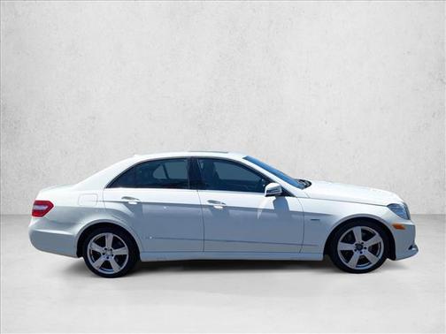 Arctic White 2012 Mercedes-Benz E-Class E 350 Luxury