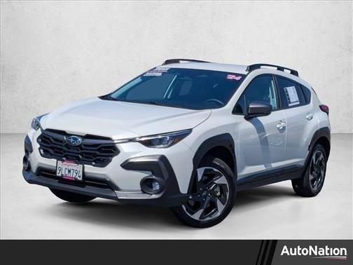 Crystal White Pearl 2024 Subaru Crosstrek Limited
