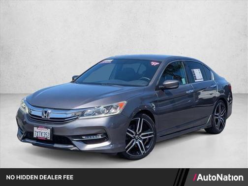 Crystal Black Pearl 2017 Honda Accord Sport SE