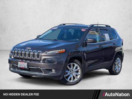 Granite Crystal Metallic Clearcoat 2017 Jeep Cherokee Limited