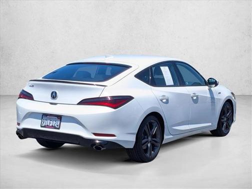 Platinum White Pearl 2025 Acura Integra A-SPEC