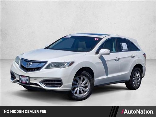 White Diamond Pearl 2017 Acura RDX Base