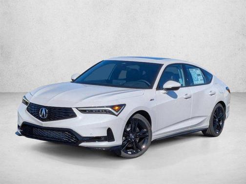 Platinum White Pearl 2026 Acura Integra FWD A-Spec with Technology
