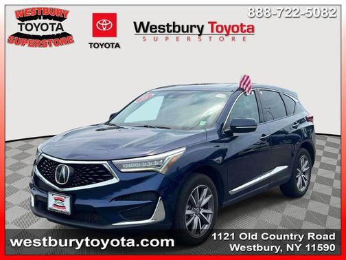 Apex Blue Pearl 2021 Acura RDX Technology Package
