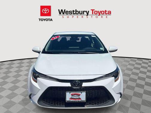 White 2022 Toyota Corolla LE