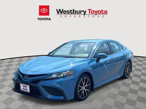 Blue 2023 Toyota Camry SE