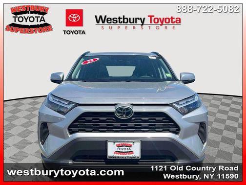 Silver Sky Metallic 2025 Toyota RAV4 XLE