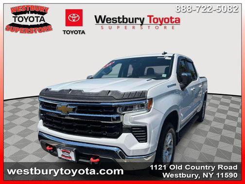 Summit White 2024 Chevrolet Silverado 1500 LT