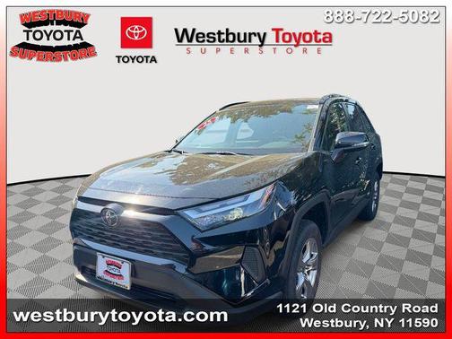 Midnight Black Metallic 2025 Toyota RAV4 Hybrid XLE