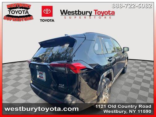 Midnight Black Metallic 2025 Toyota RAV4 Hybrid XLE