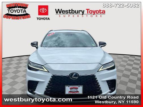 Ultra White 2024 Lexus RX 350 F SPORT Handling