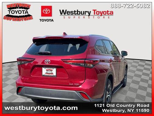 Ruby Flare Pearl 2021 Toyota Highlander XLE